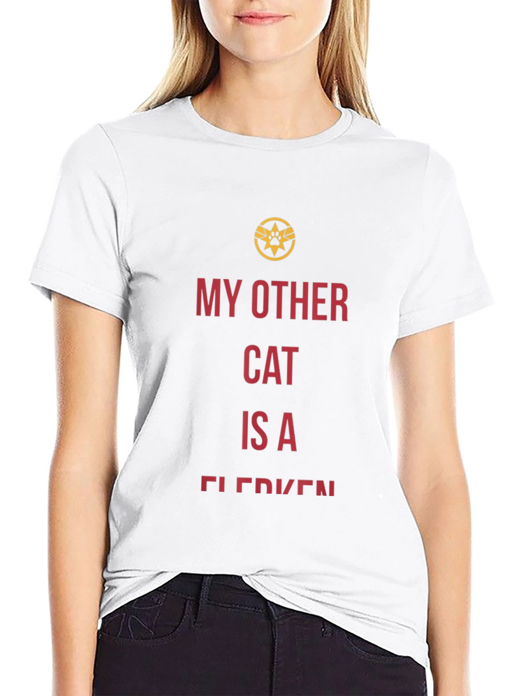 My Other Cat Is A Flerken Black T-Shirt