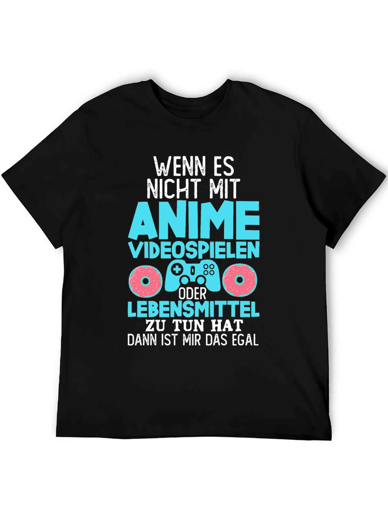 Anime Food and Video Games T-Shirt