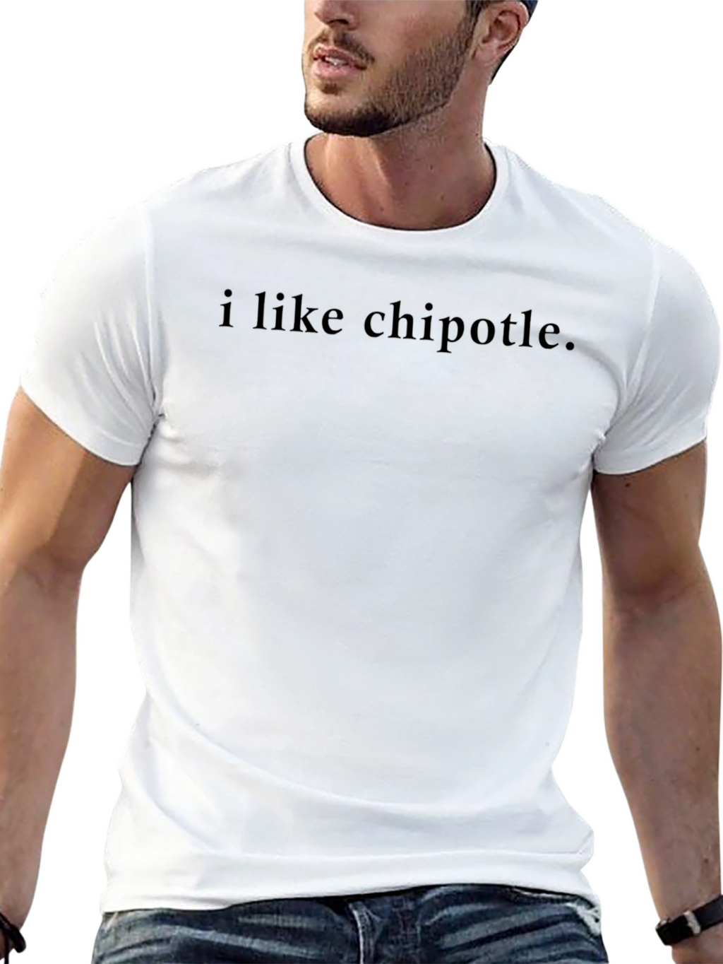 I Like Chipotle Black T-Shirt