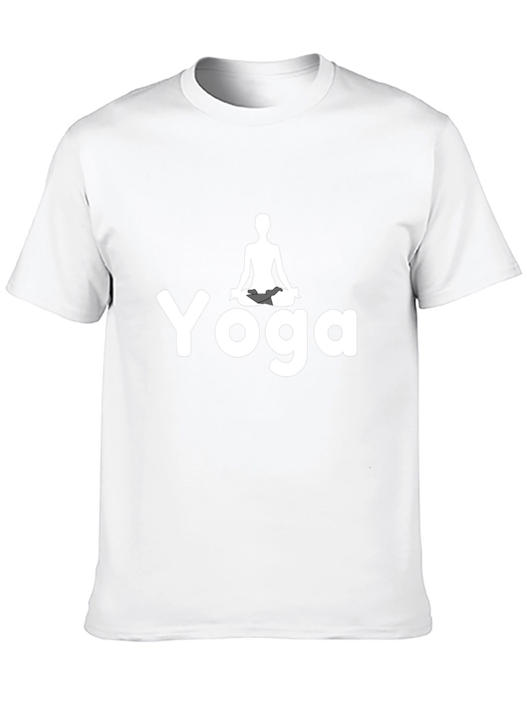 Yoga Graphic Black T-Shirt