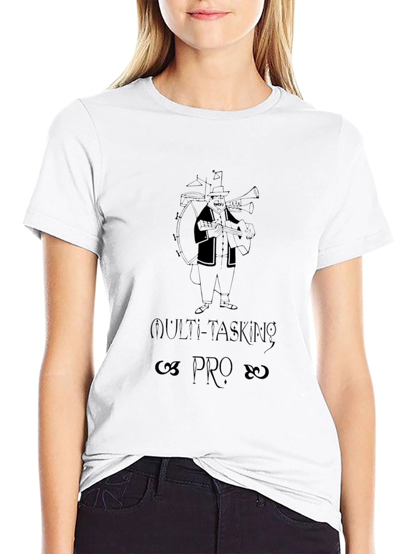 Multi-Tasking Pro Graphic T-Shirt