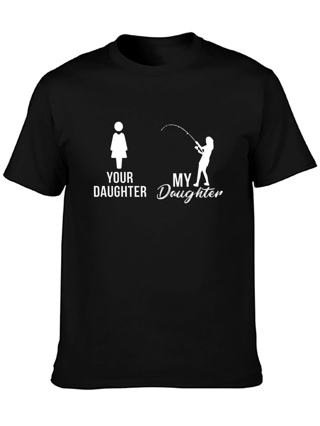 Fishing Daughter T-Shirt - Fathers Day Gift