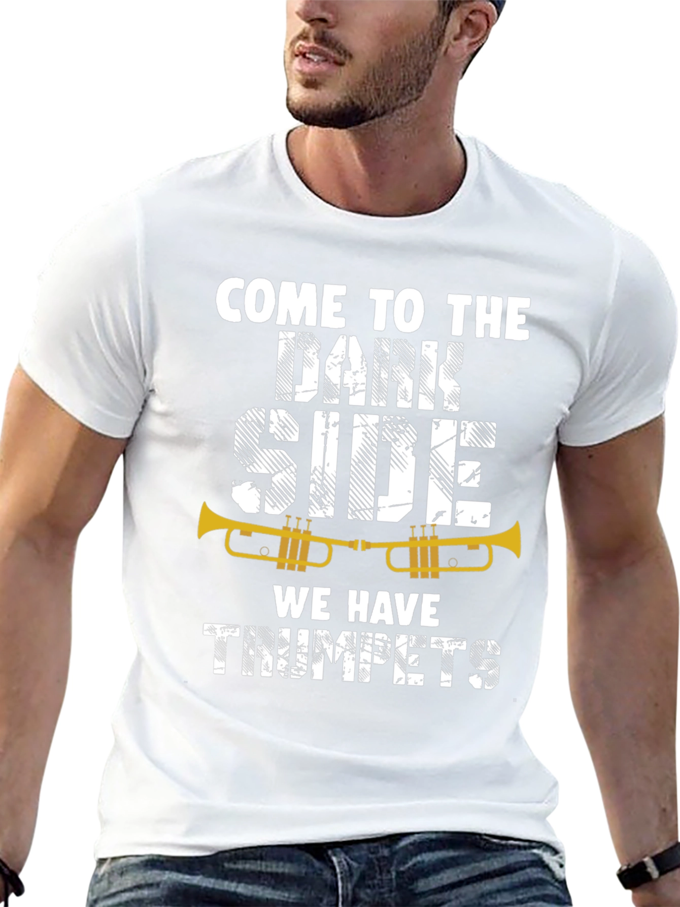 Come to the Dark Side Trumpets T-Shirt