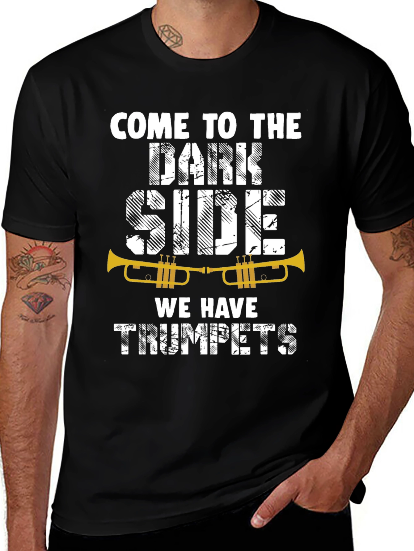 Come to the Dark Side Trumpets T-Shirt