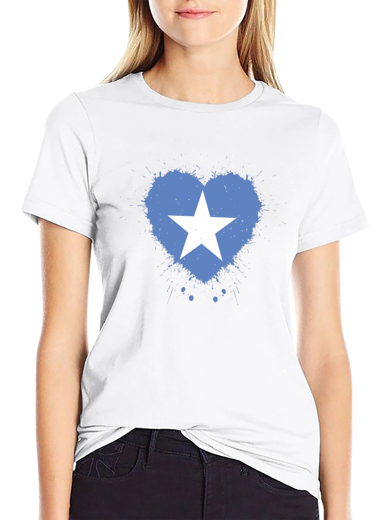 Somalia Flag Heart T-Shirt