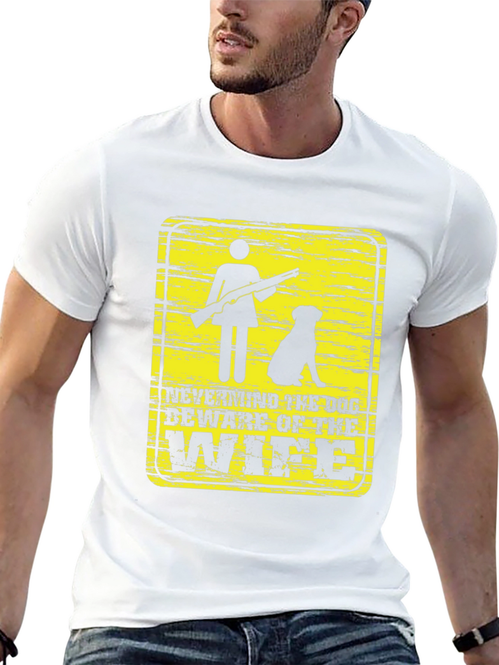 Beware of Wife Funny Graphic T-Shirt