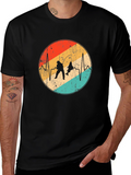 Fishing Heartbeat T-Shirt: Retro Angler Style