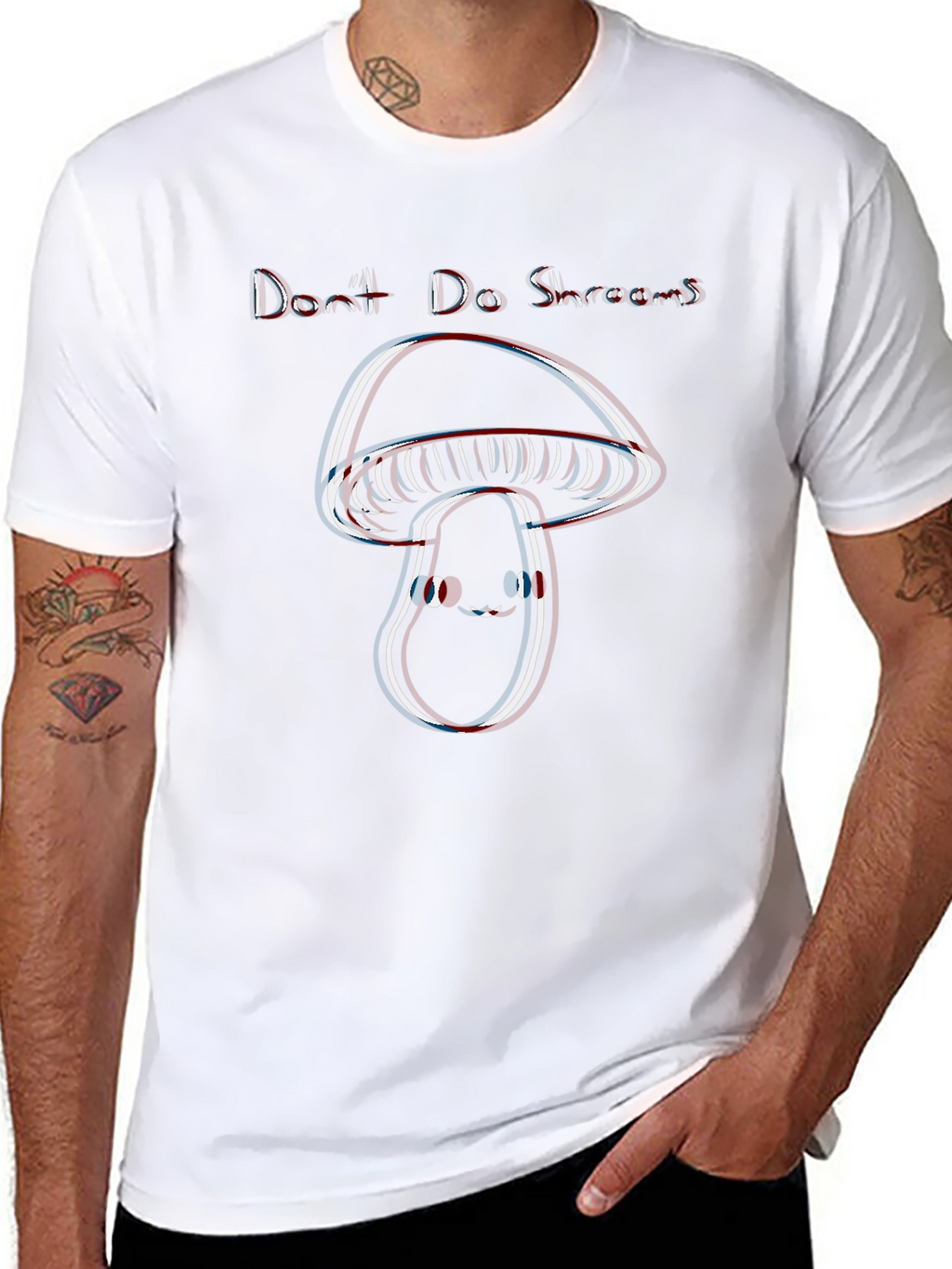 Dont Do Shrooms Funny Mushroom T-Shirt