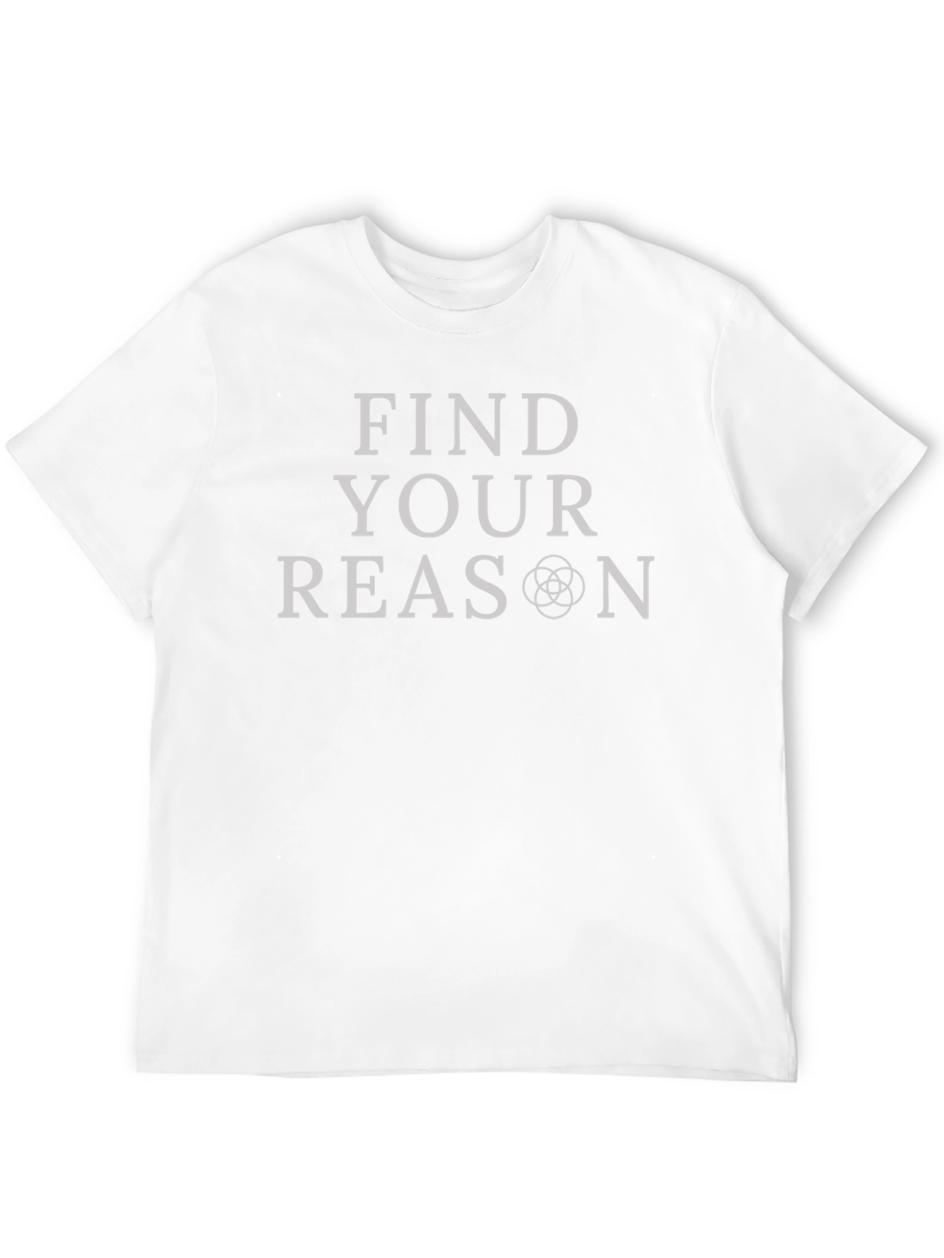 Find Your Reason Black Graphic T-Shirt