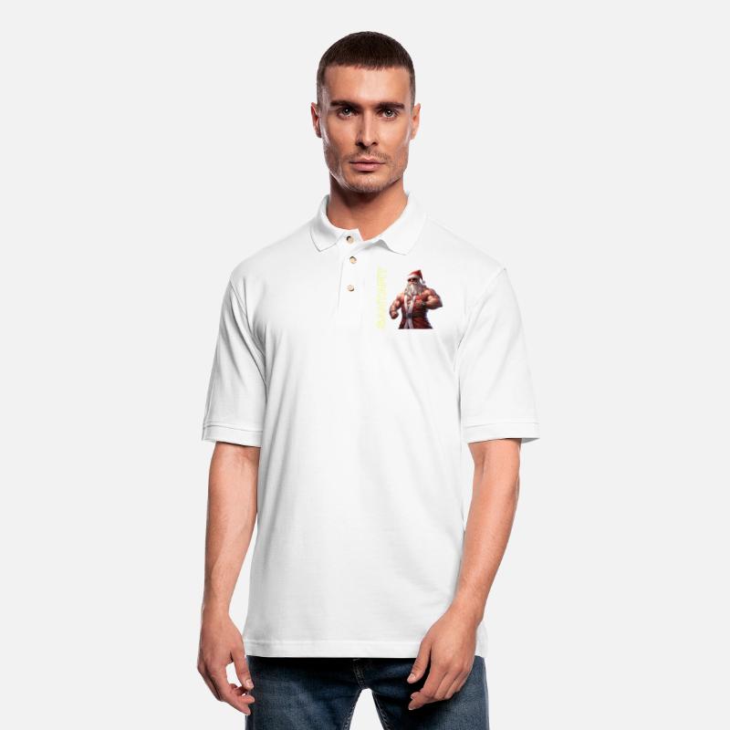 "Unisex Santa Fitness T-Shirts: Sporty Christmas