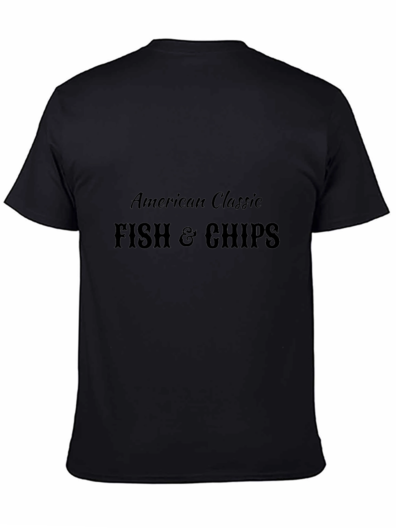 American Classic Fish & Chips Graphic T-Shirt