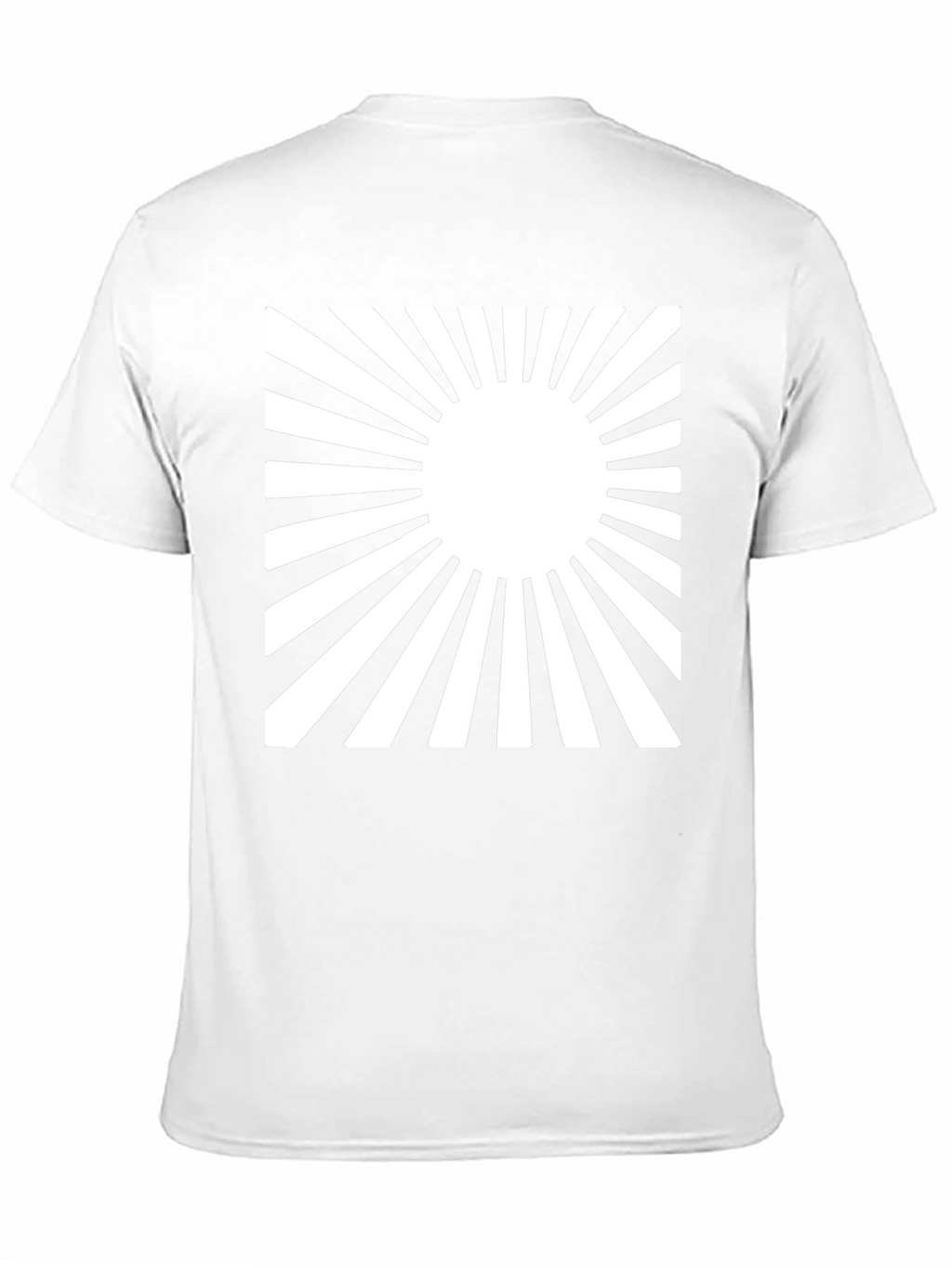 Rising Sun Graphic Tee - Black Cotton Casual Shirt