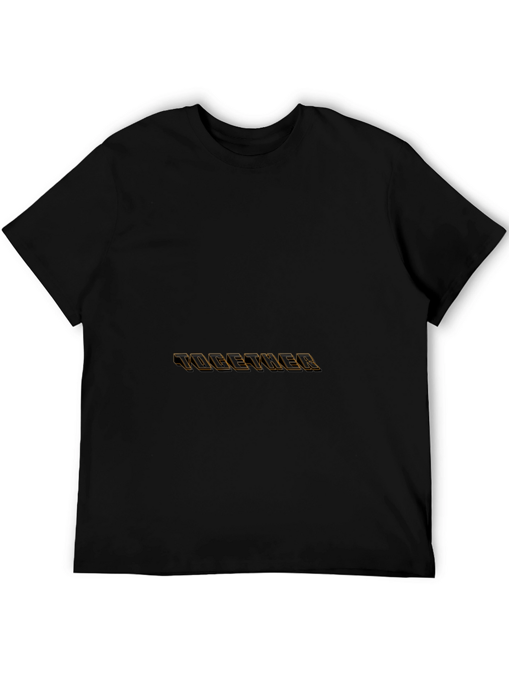 Together T-Shirt: Stylish Black Tee for Unity