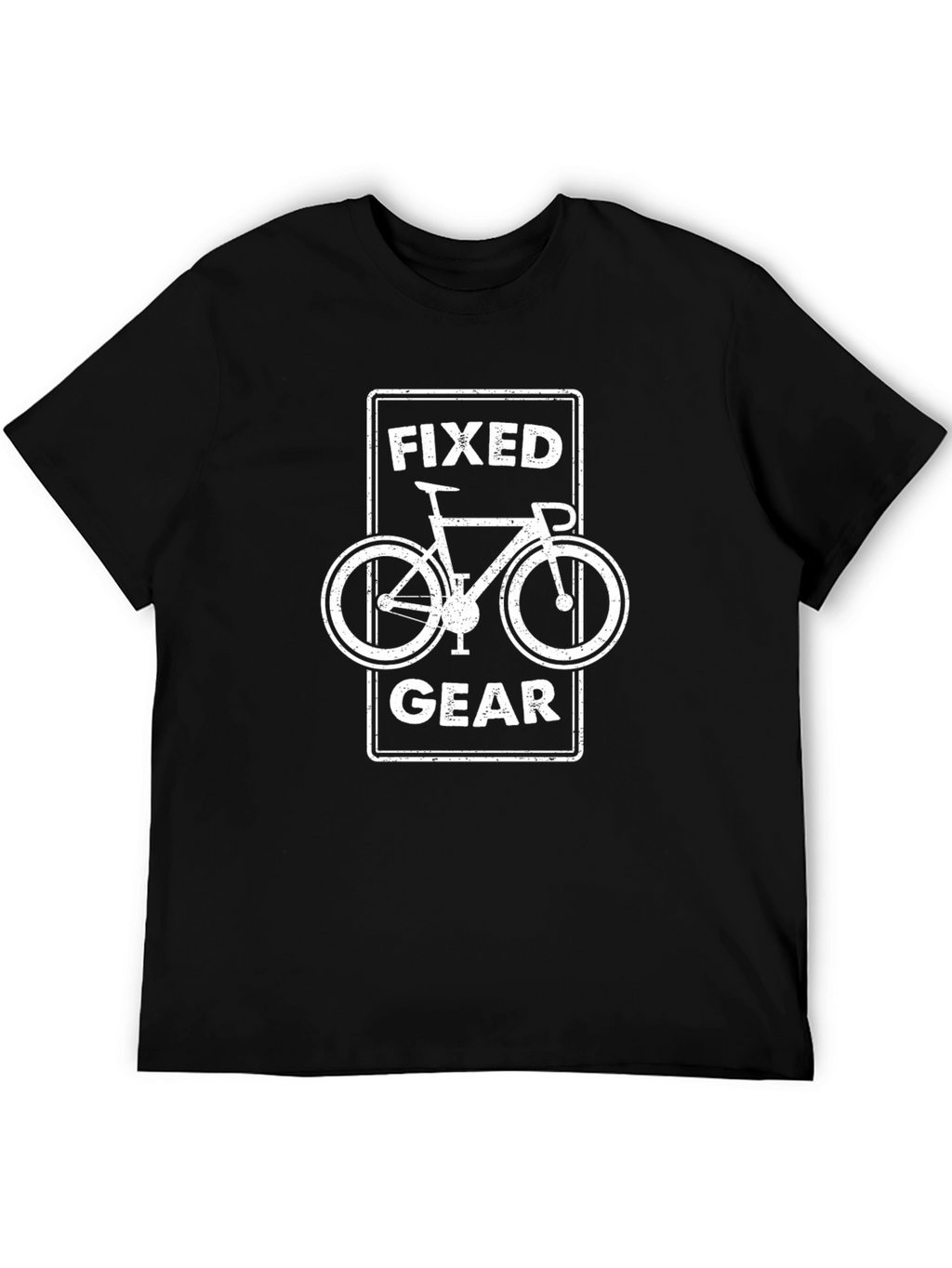 Fixed Gear Bicycle T-Shirt - Classic Bike Design