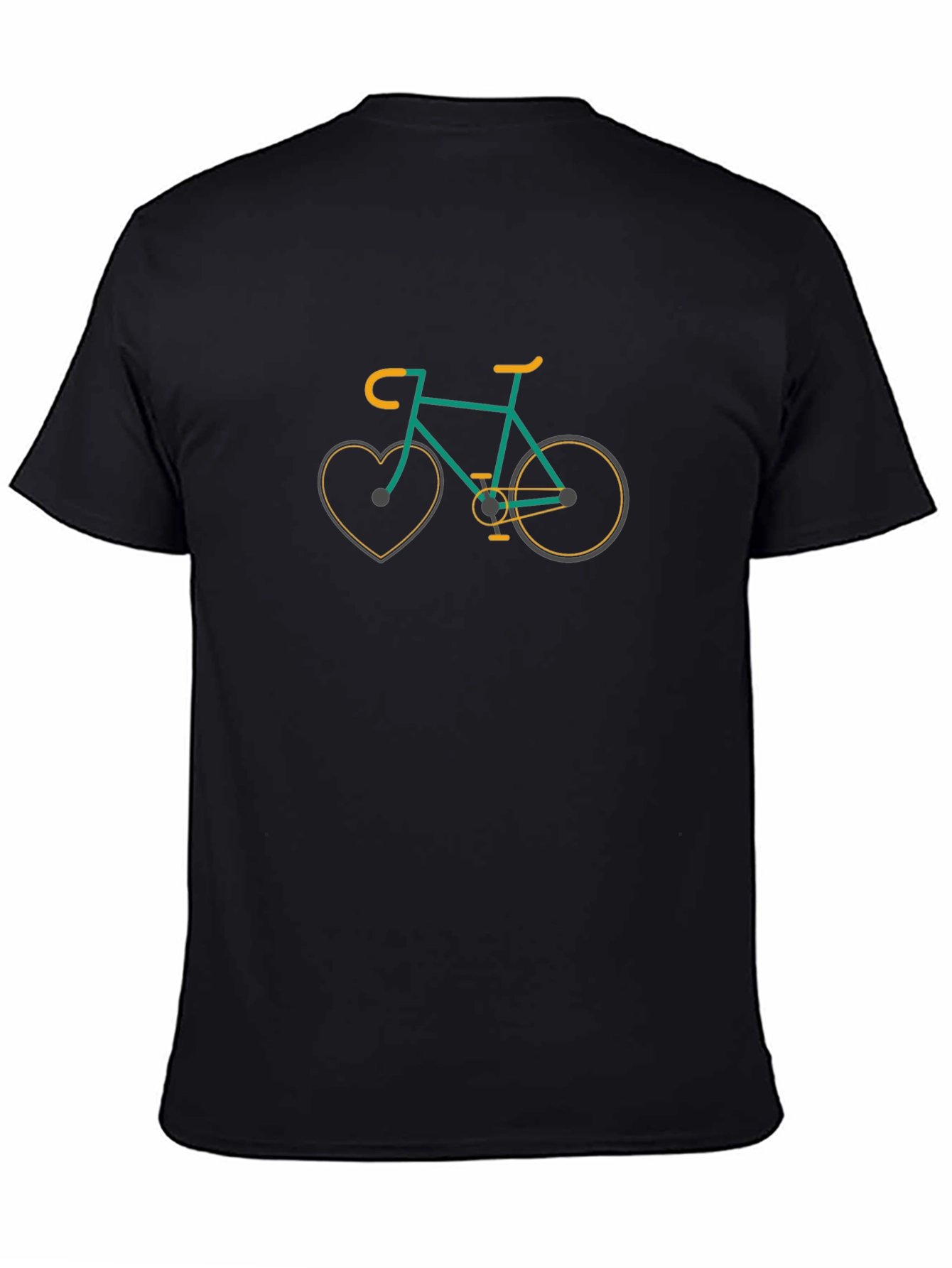 Heart Bike T-Shirt - Stylish Graphic Tee