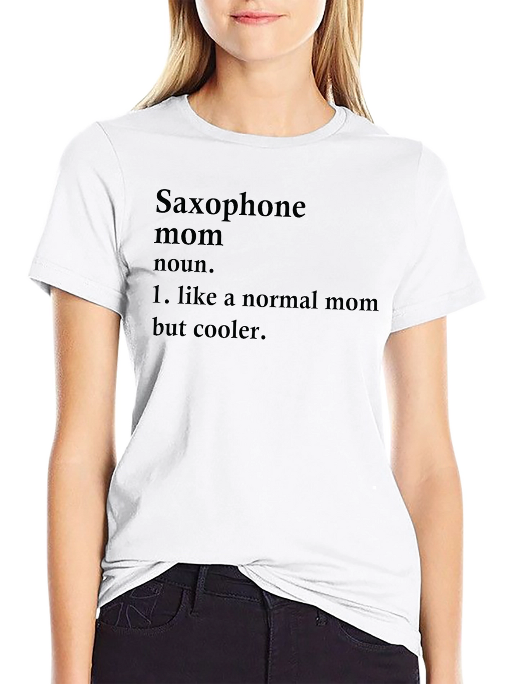 Saxophone Mom Definition Graphic T-Shirt