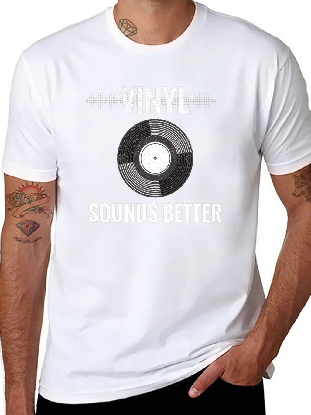 Vinyl Sounds Better T-Shirt - Music Lover Tee