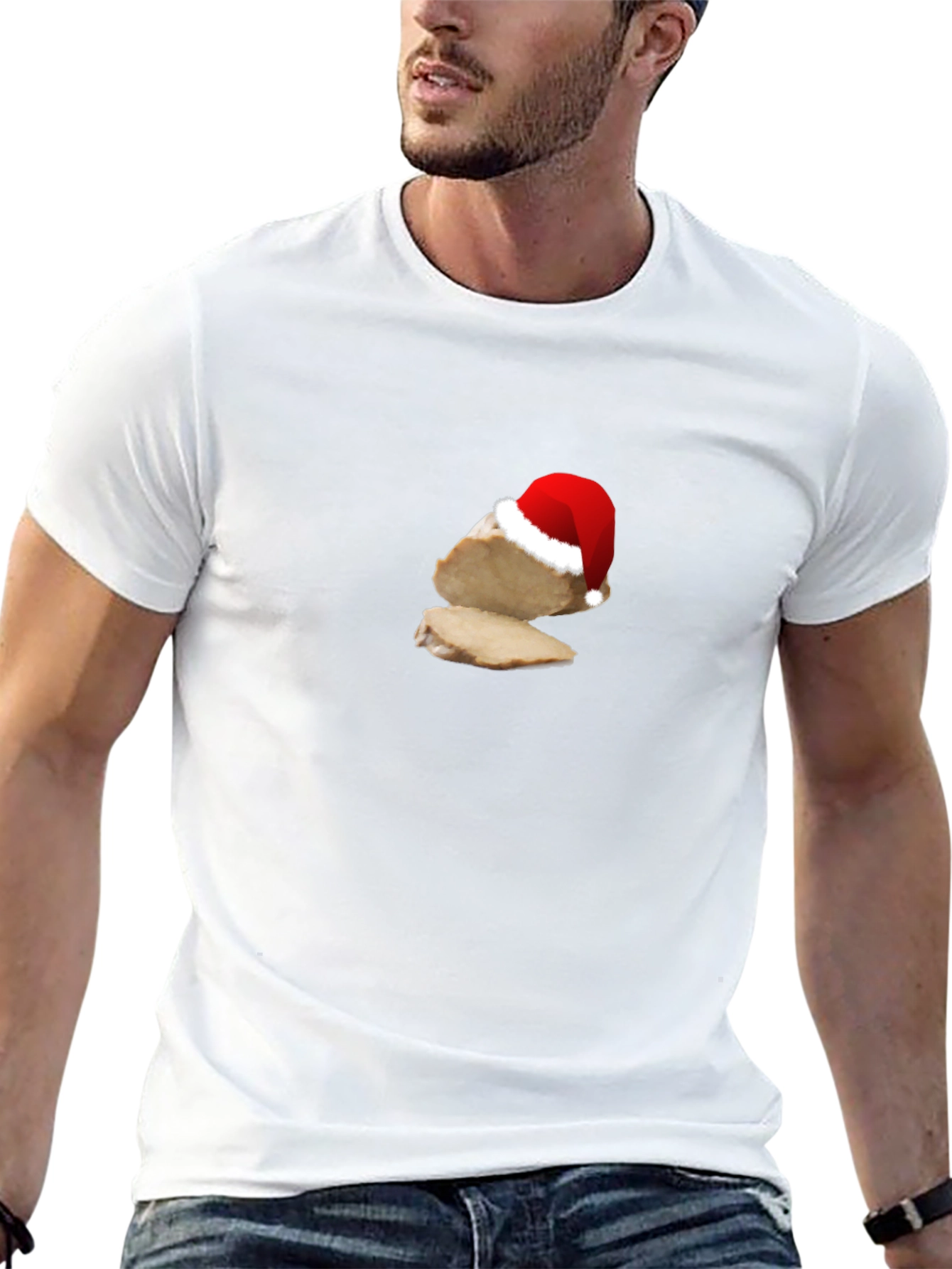 Festive Turkey Tee - Holiday Humor