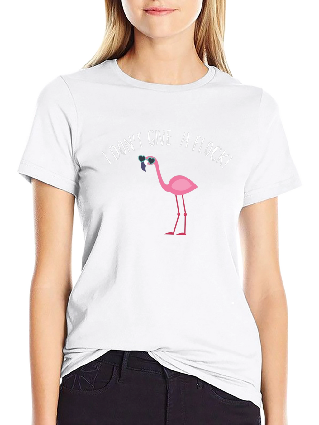 I Dont Give a Flock! Mens Graphic Tee
