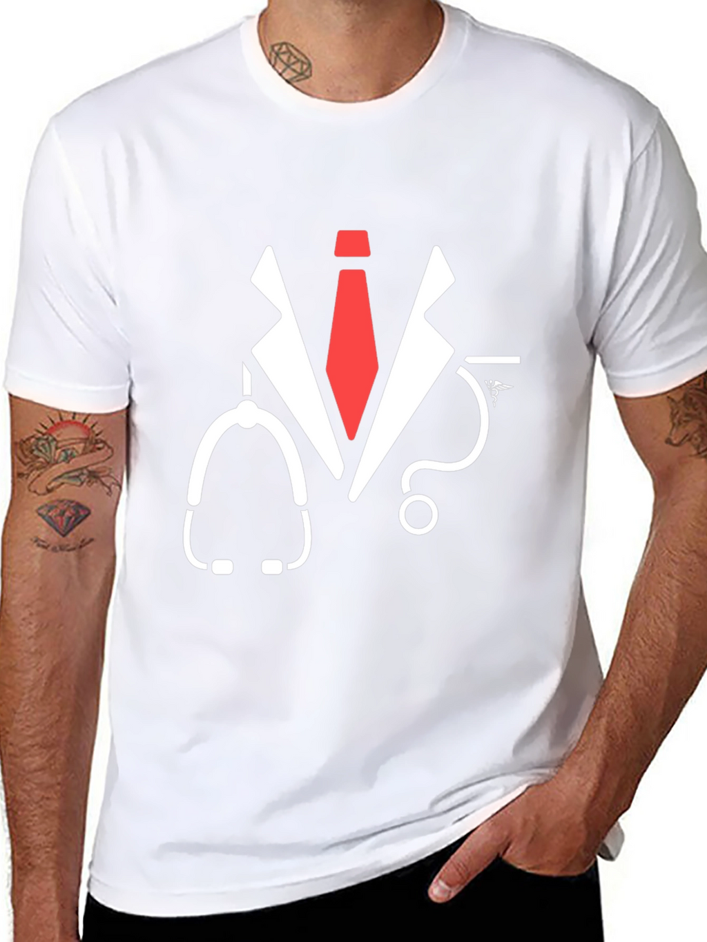 Doctor Coat T-Shirt - Medical Professional Tee