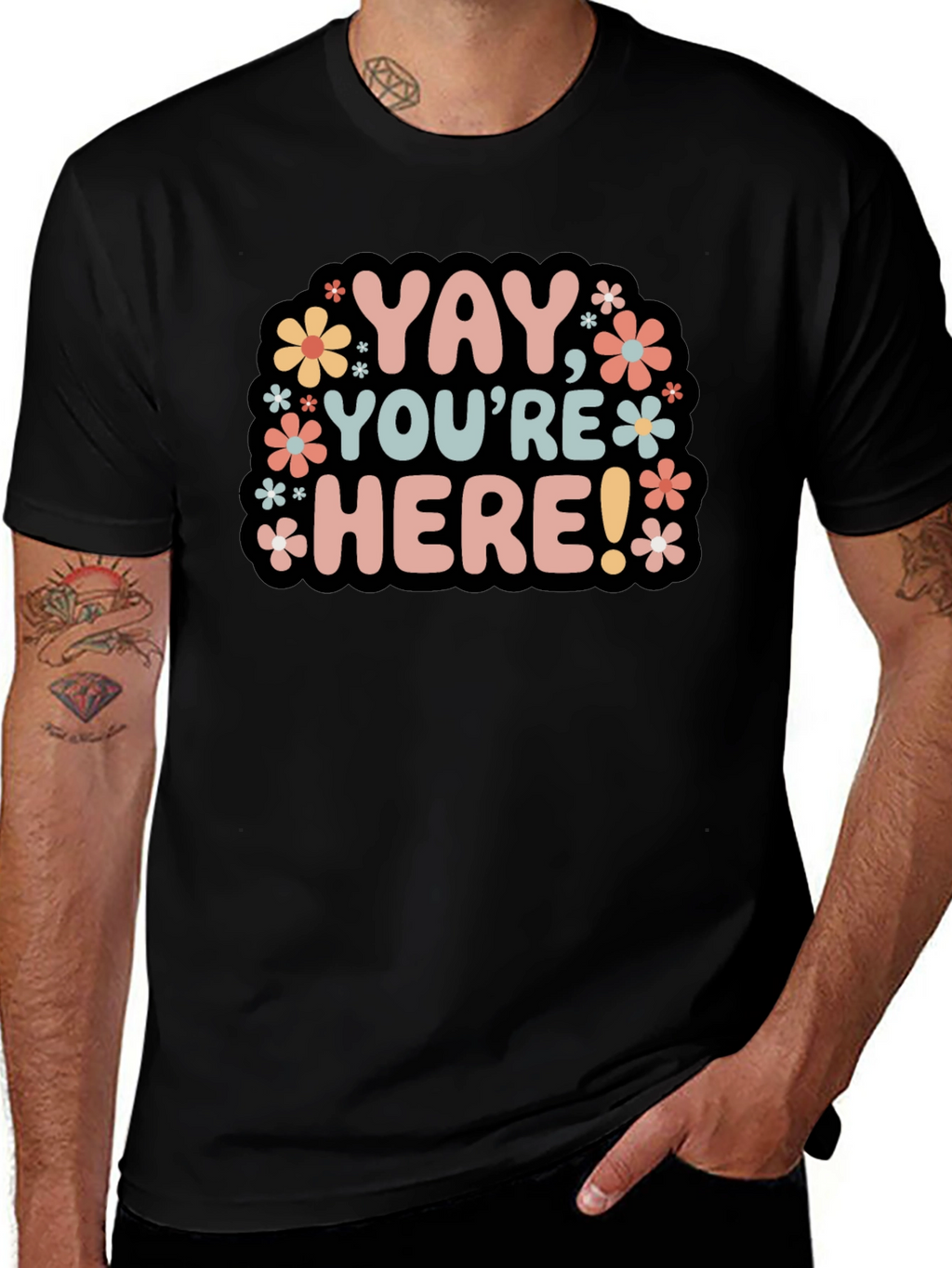 Yay Youre Here! Graphic Tee