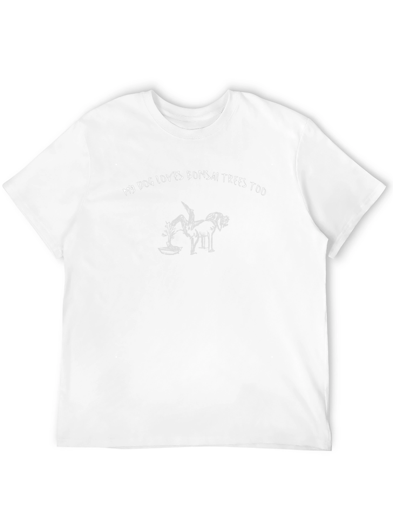 My Dog Loves Bonsai Trees T-Shirt