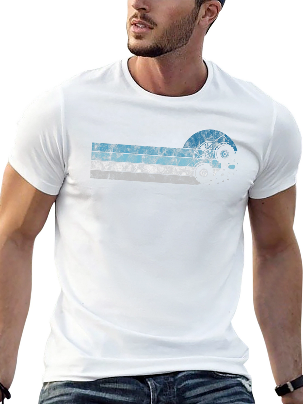 Retro ATV T-Shirt - Off Road Vehicle Design