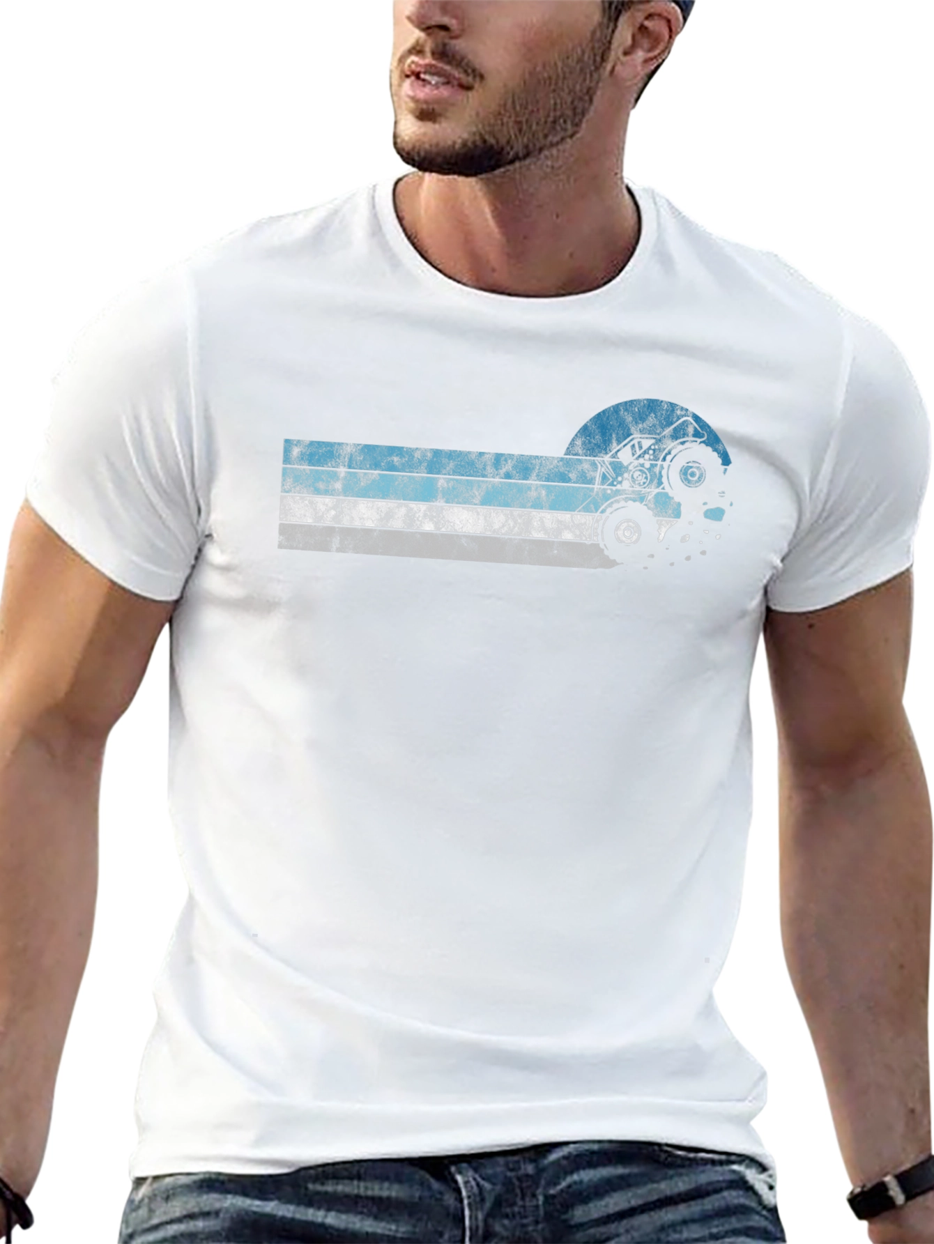 Retro ATV T-Shirt - Off Road Vehicle Design
