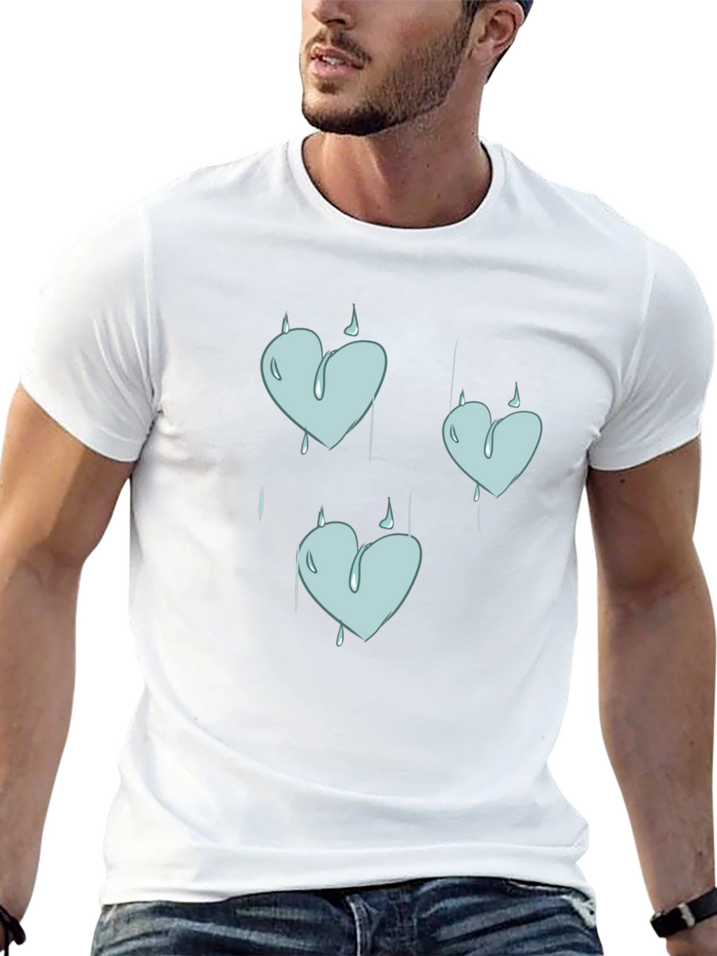 Ice Heart Graphic T-Shirt