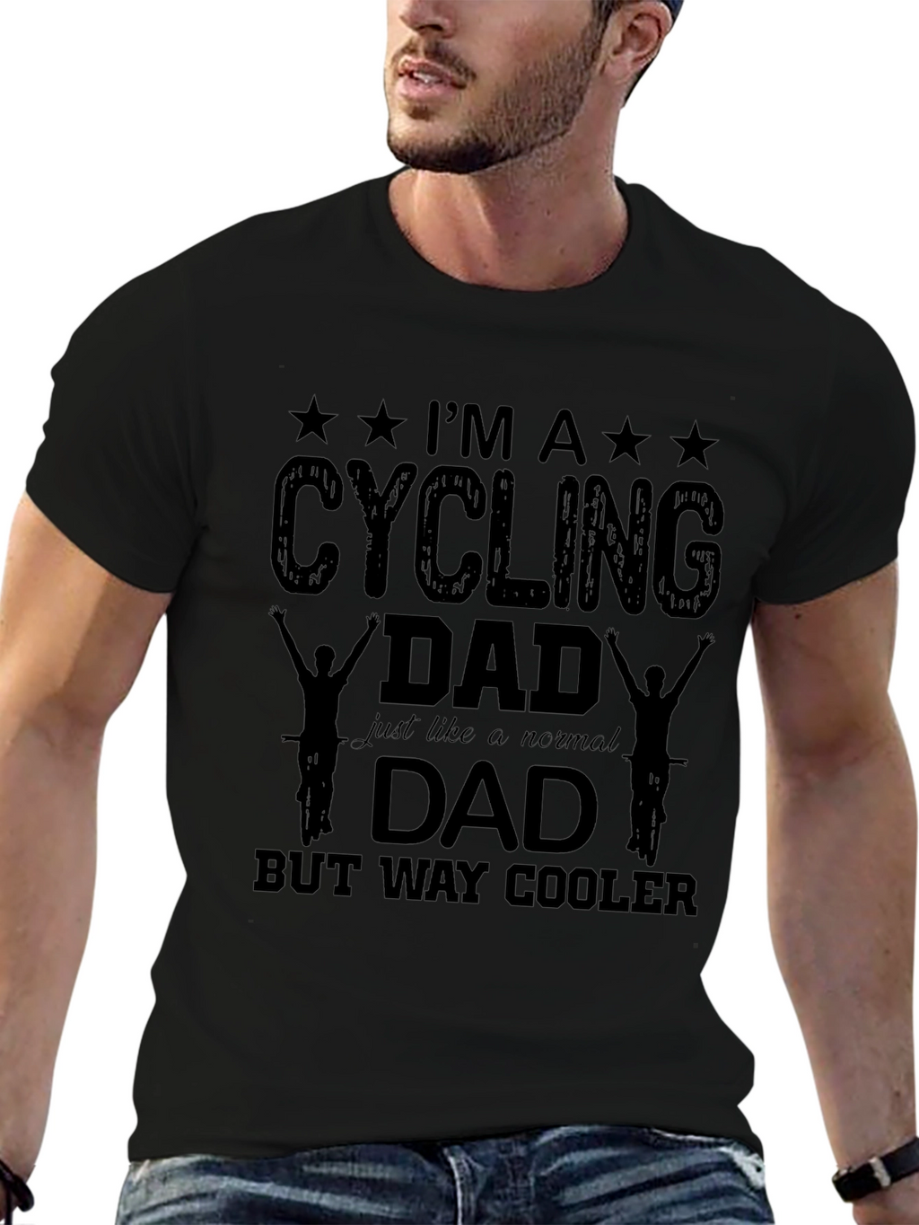 Cycling Dad T-Shirt - Way Cooler