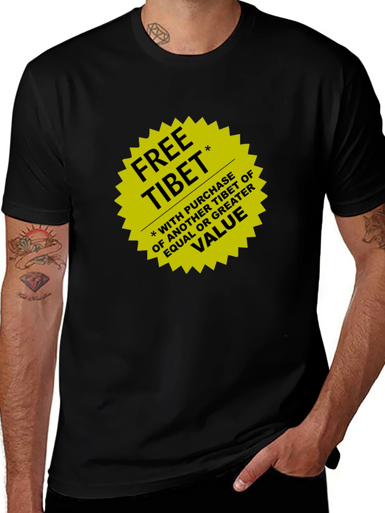 Free Tibet T-Shirt: Buy One Get One!