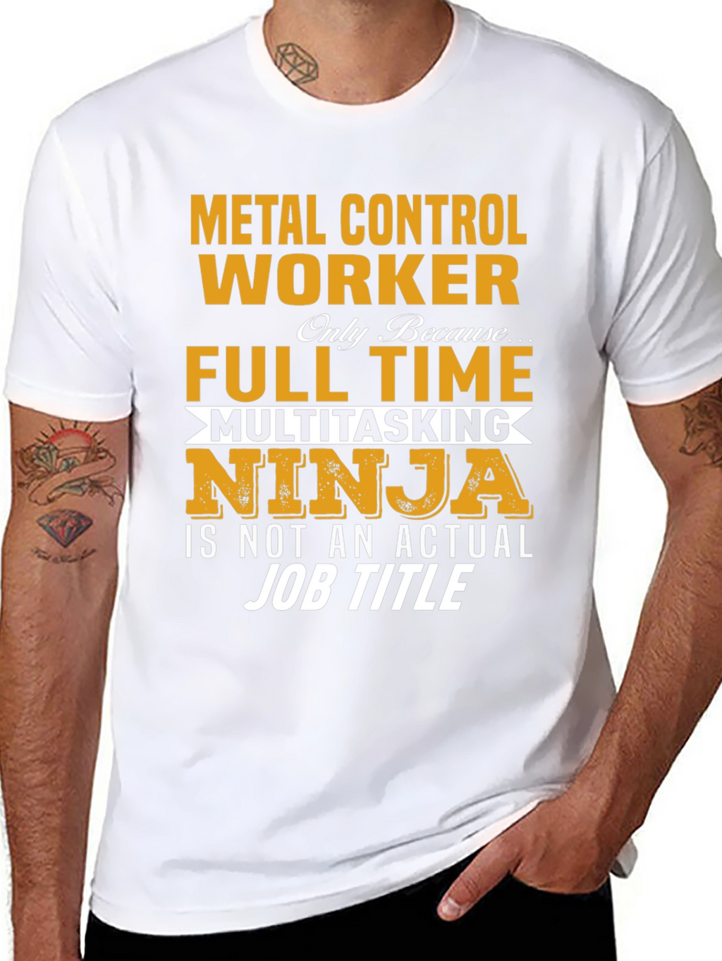 Metal Control Worker T-Shirt