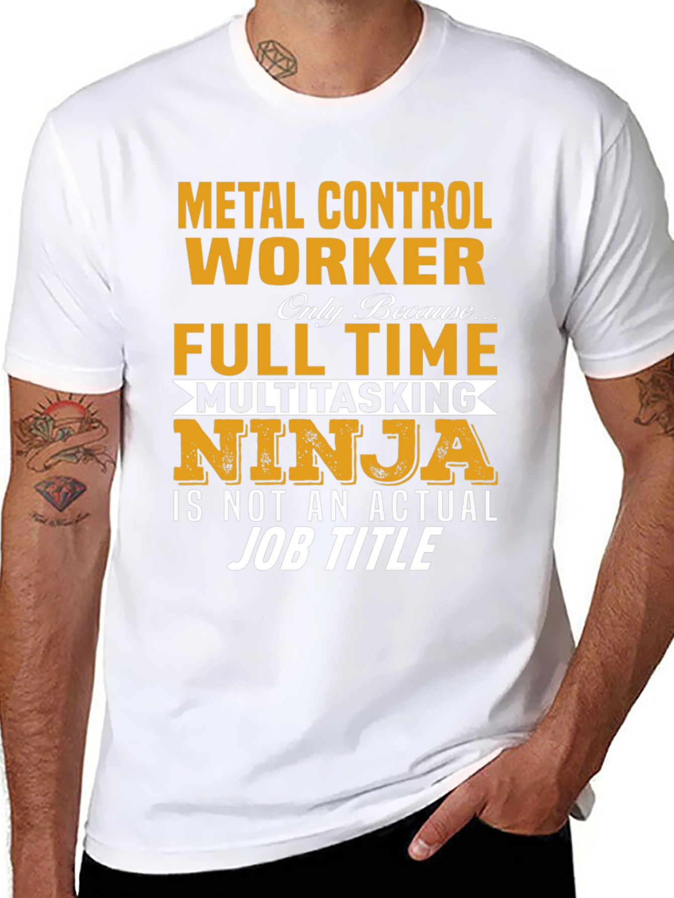 Metal Control Worker T-Shirt