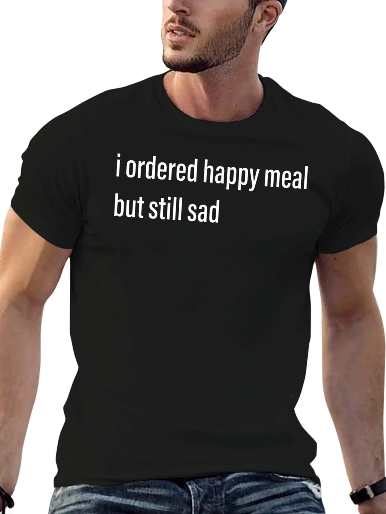 Sad Meal T-Shirt - Funny Graphic Tee