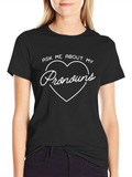 Pronouns Heart T-Shirt - Ask Me About My Pronouns