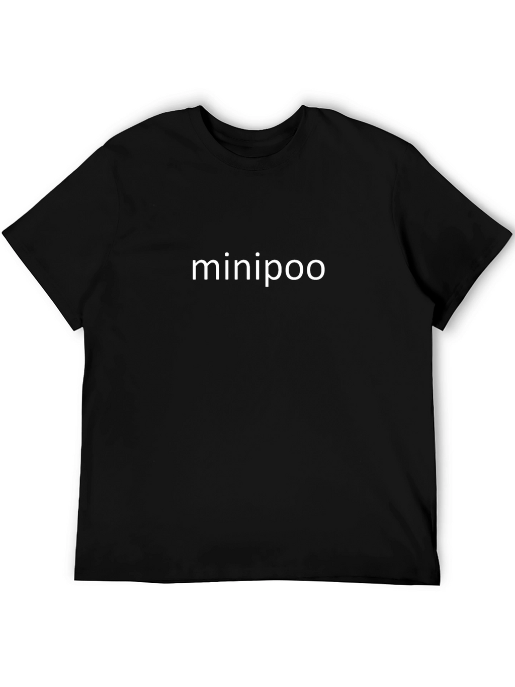 Minipoo Black T-Shirt - Casual Comfort