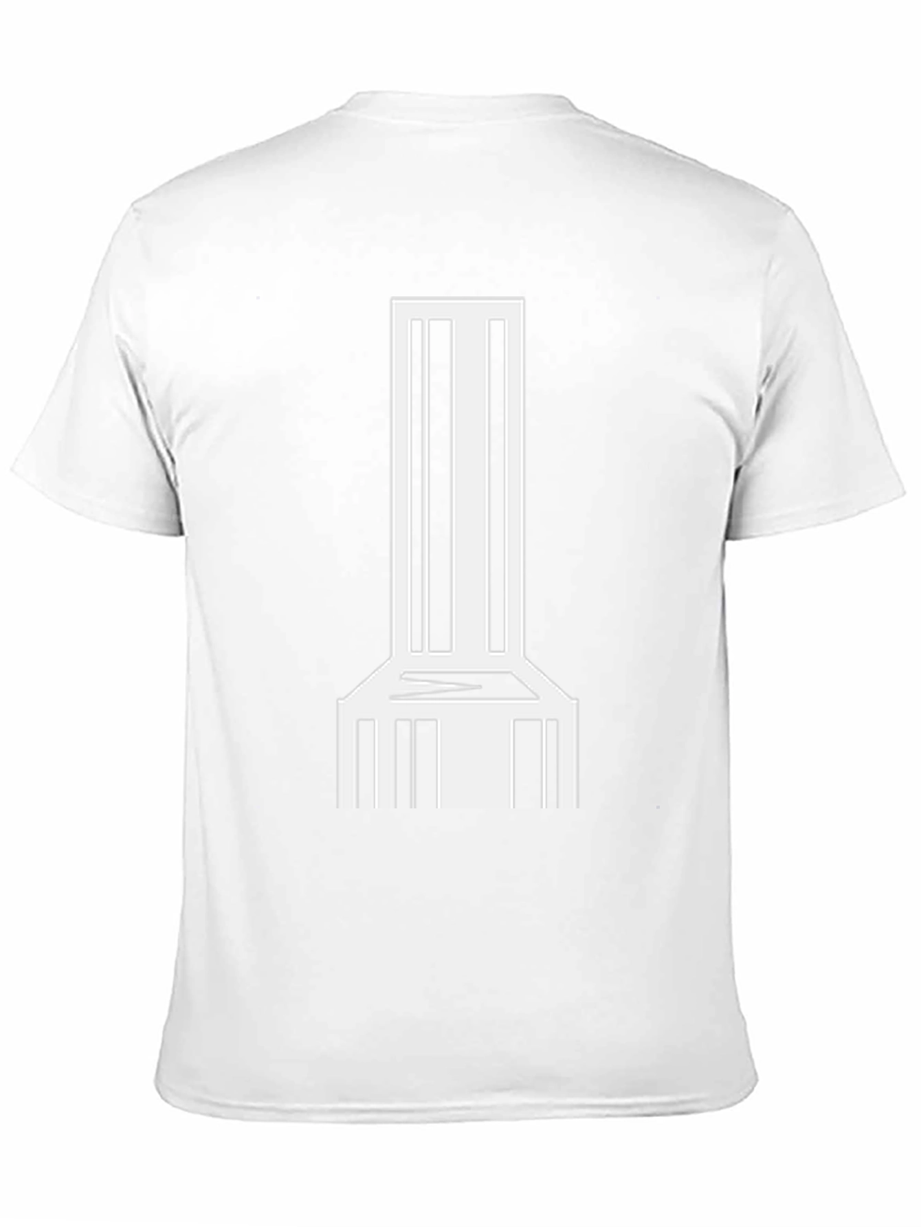 Abstract Modern Chair Graphic Tee - Black