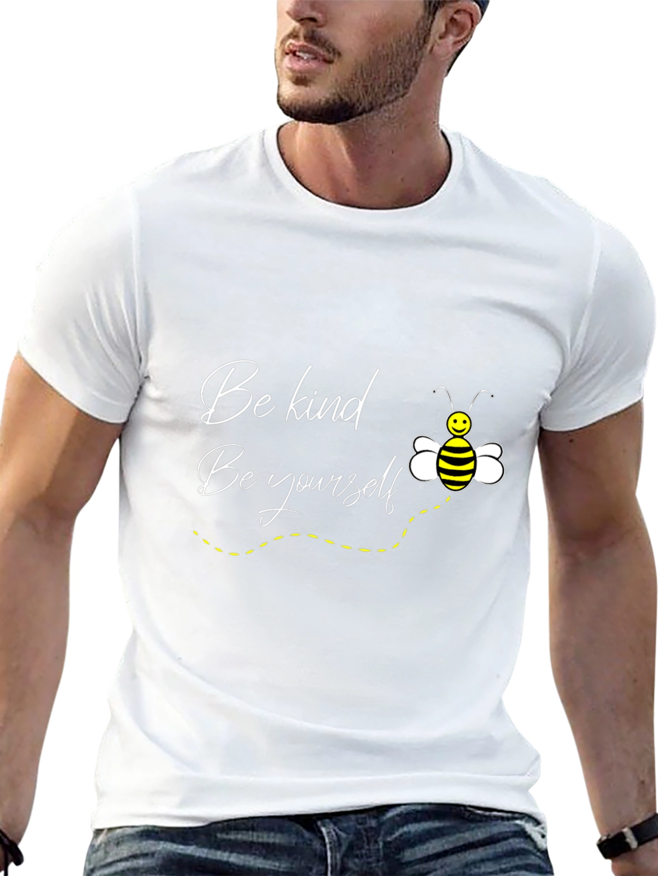 Be Kind Bee Yourself Graphic T-Shirt