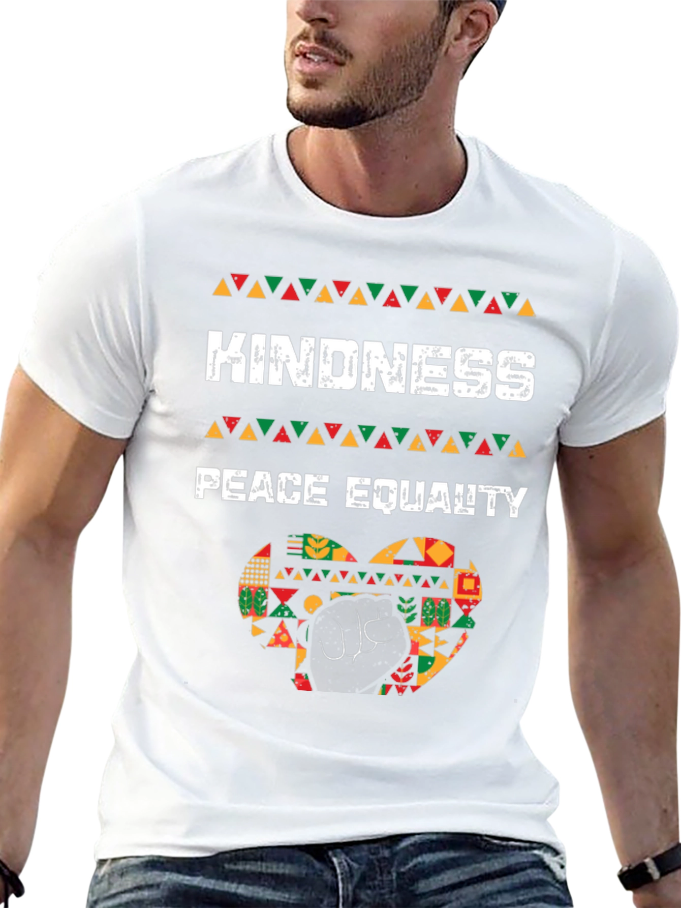 Kindness Peace Equality T-Shirt Black History