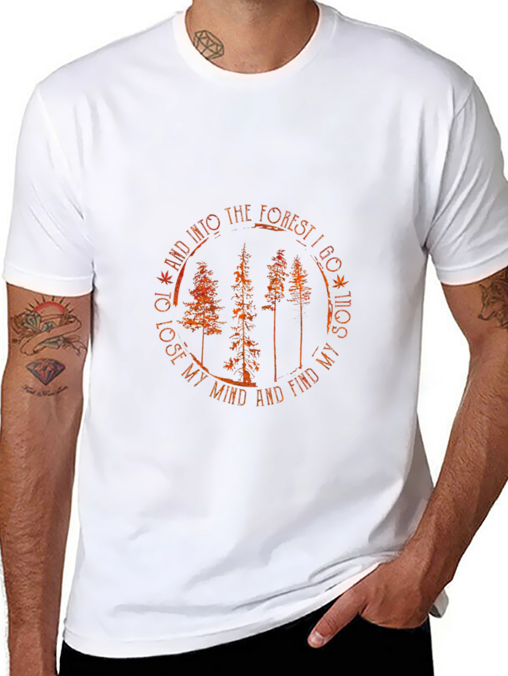 Forest Soul Graphic T-Shirt - Nature Lover Tee