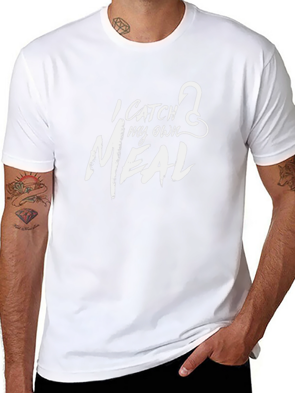 I Catch My Own Meal - Fishing T-Shirt