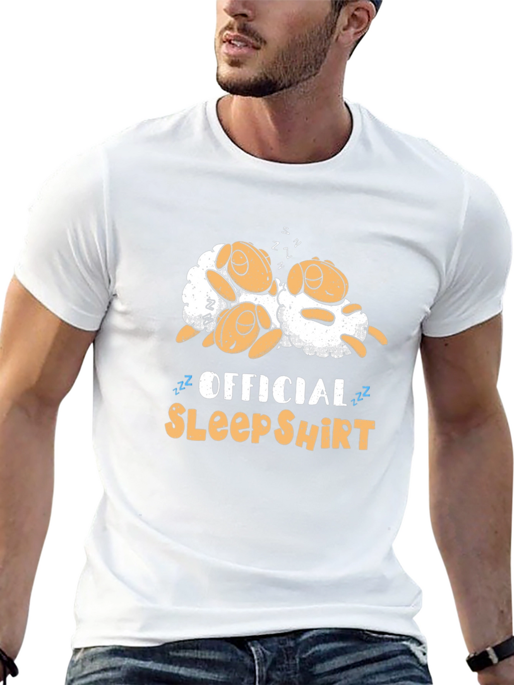 Official SleepShirt Sheep Graphic Tee
