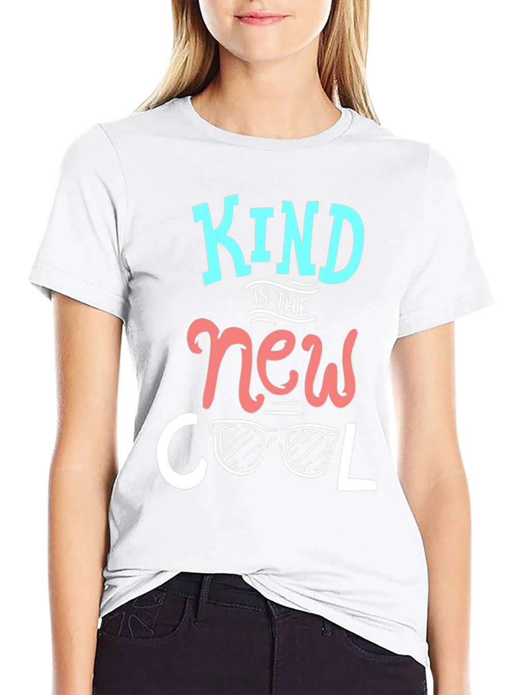 Kind is the New Cool Graphic Tee - Black