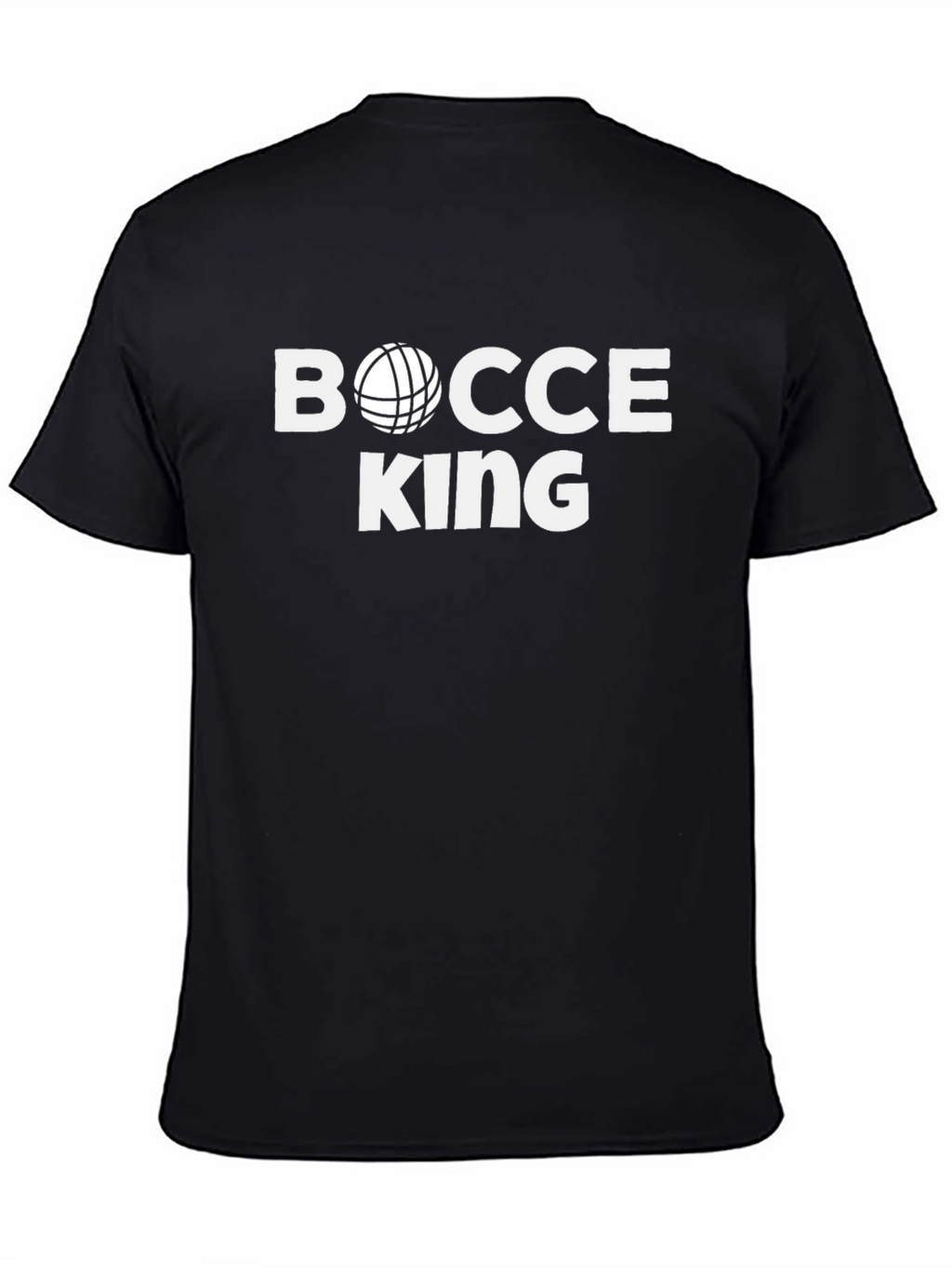 Bocce King T-Shirt - Sports Graphic Tee