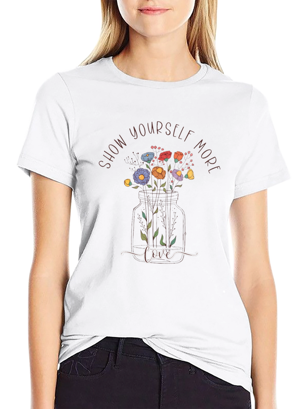 Show Yourself More Love Graphic Tee