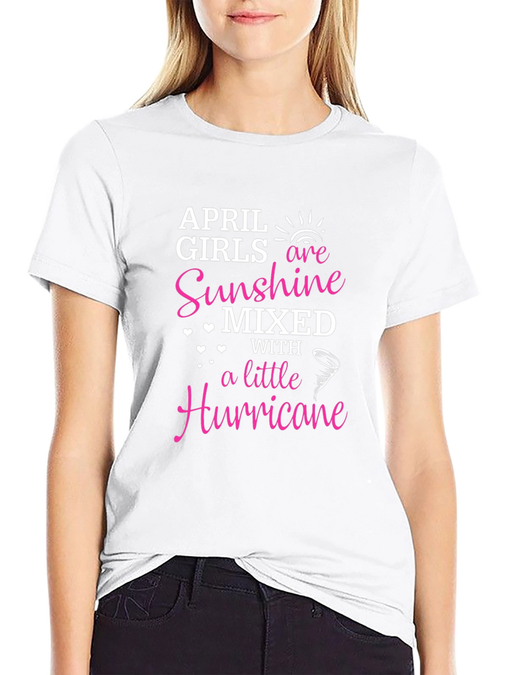 April Girls Sunshine Hurricane T-Shirt