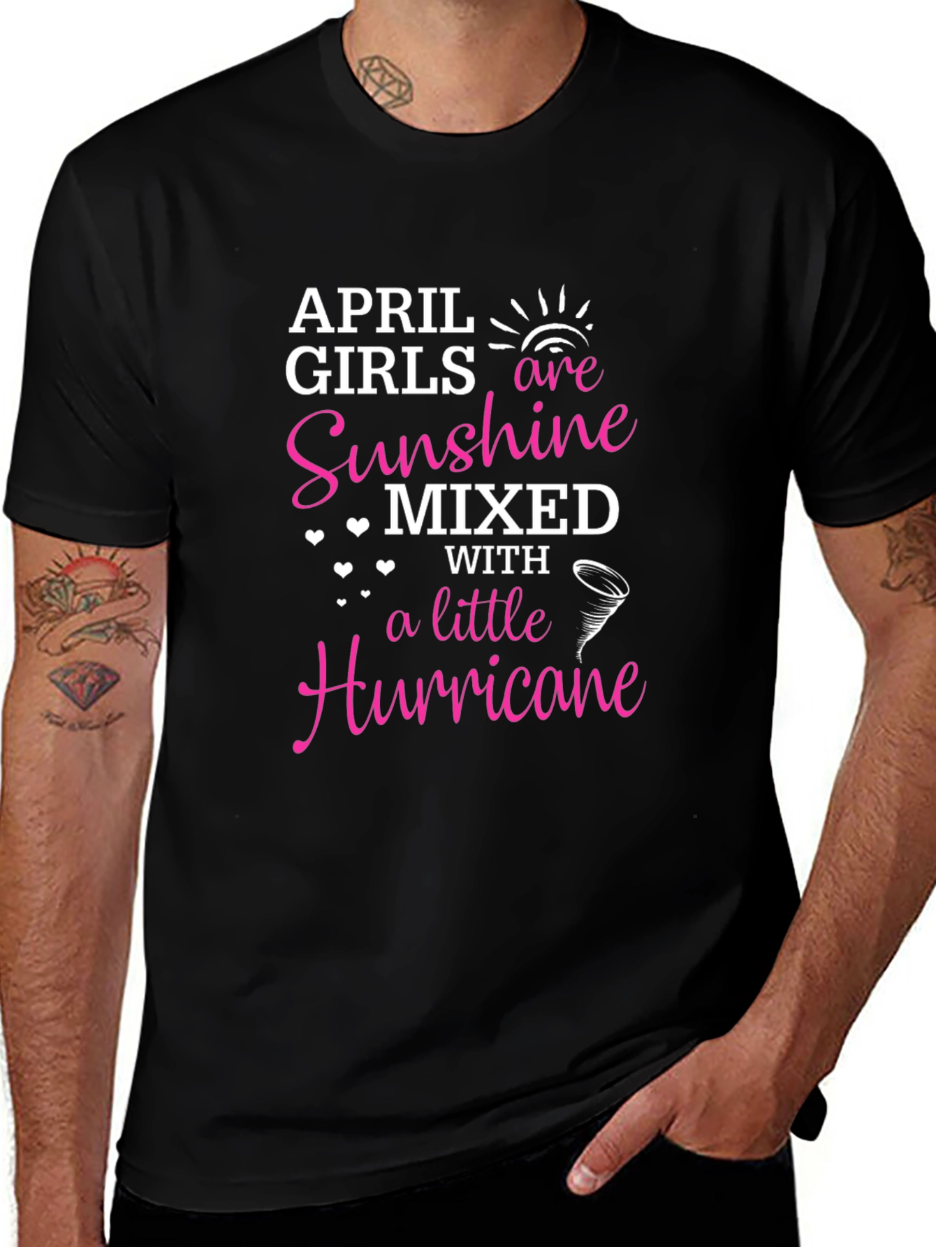April Girls Sunshine Hurricane T-Shirt
