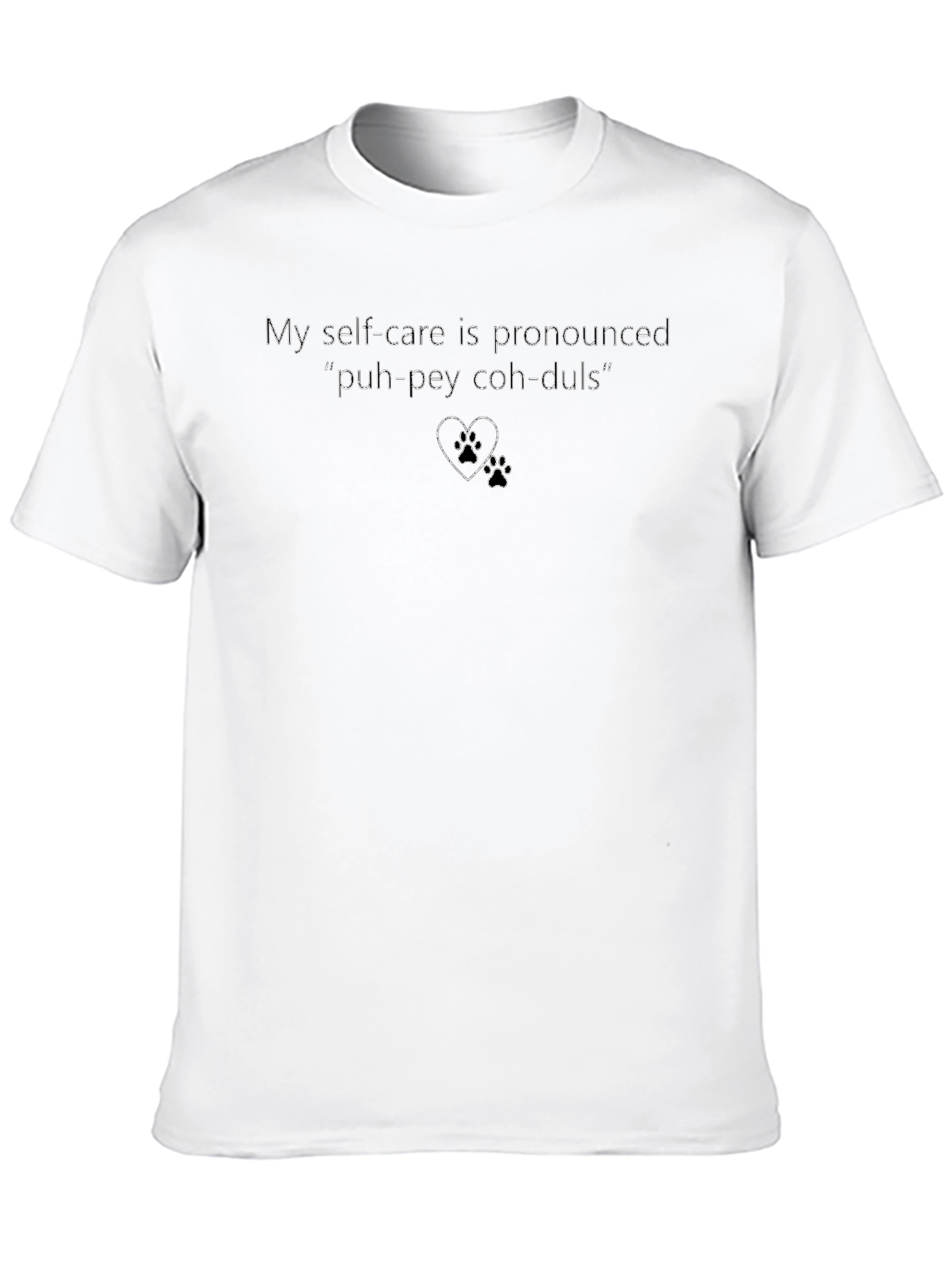 Self-Care Poodles Graphic Tee - Funny Dog Lover Shirt