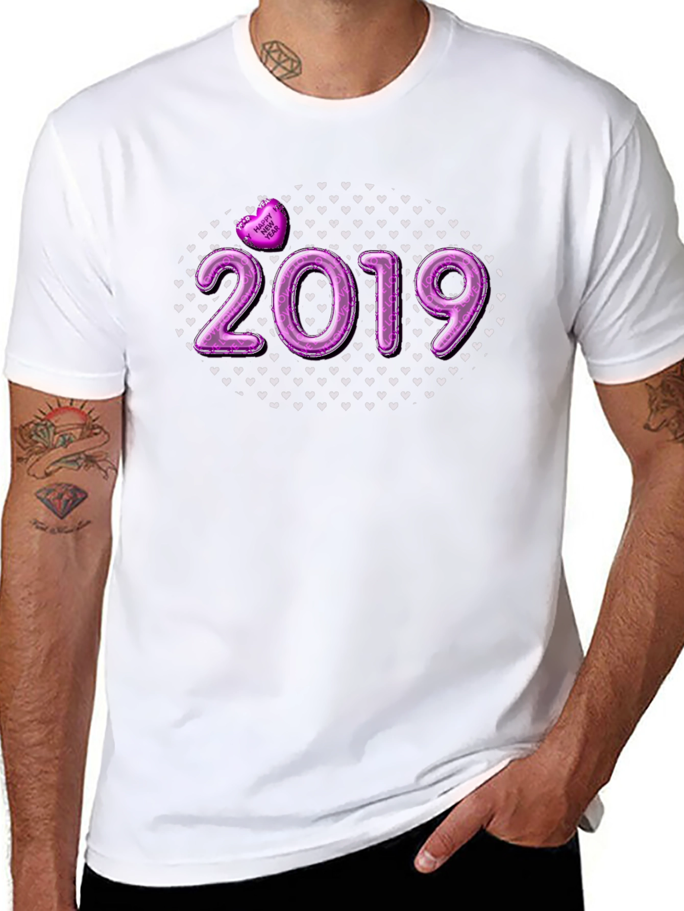 Happy New Year 2019 Graphic Tee