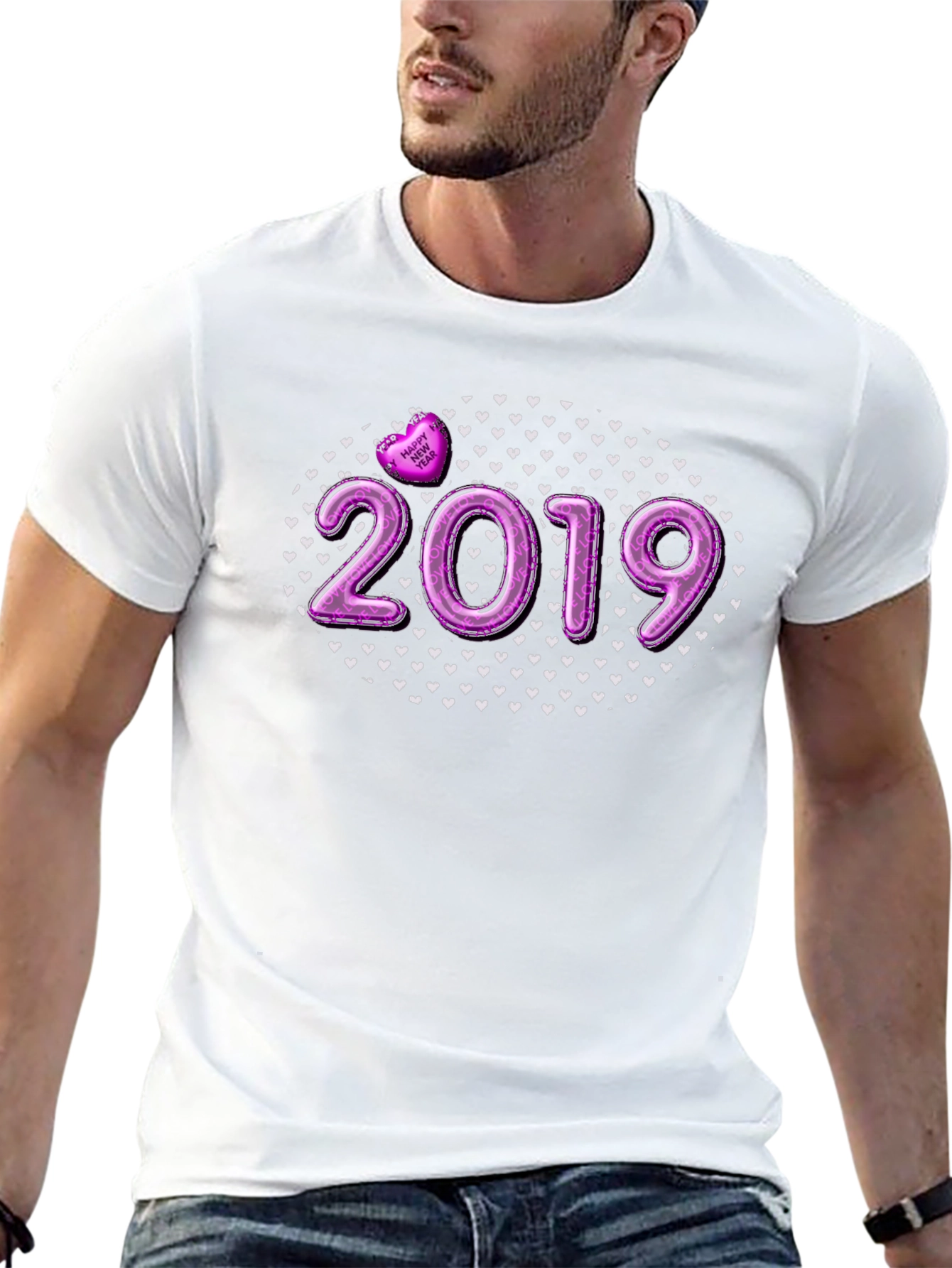 Happy New Year 2019 Graphic Tee